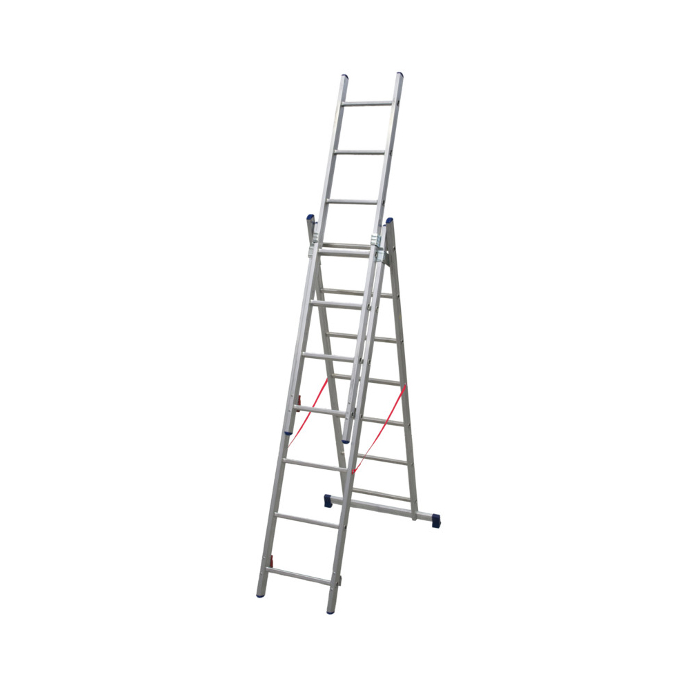 Scala in Alluminio Multiuso Professionale Stilo 3x7 2.02-5.16 m FACAL